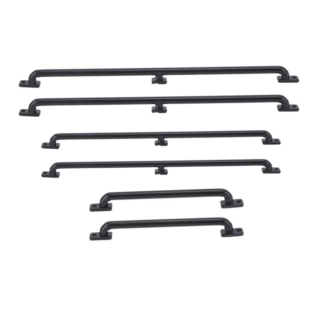 RC Upgrade Accessory, Durable High Simulation Black Iron RC Car Body Shell Handrail 75mm 135mm 150mm For RC Car Decoration