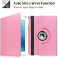 thumbnail image 2 of iPad Case Fit 2018/2017 iPad 9.7 6th/5th Generation - 360 Degree Rotating iPad Air Case Cover with Auto Wake/Sleep Compatible with Apple iPad 9.7 Inch 2018/2017 (Pink), 2 of 4