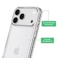 thumbnail image 3 of onn Protective Gel Phone Case for iPhone 18 Pro / 17 Pro - Clear, 3 of 8