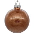 thumbnail image 2 of Vickerman N211558 Boule Transparente Pailletée Or Rose de 6 Po - 4 par Sac, 2 of 3