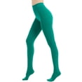 thumbnail image 2 of Women's Solid Color Soft Opaque Tights with Comfortable Stretch for Everyday Wear, 2 of 3