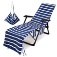 thumbnail image 3 of Meitianfacai Housse de Chaise à Rayures Serviette de Plage Imprimée Polyester Coton Serviette de Chaise, 3 of 3