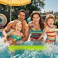 thumbnail image 1 of FHBVT Heavy-Duty Inflatable Pool Noodle Floating Buoyancy Stick Eco-Friendly PVC Material Safe Non-Toxic Portable Foldable Fast Deflation for Pool Parties Water Yoga Lake Beach Backyard Adults Kids, 1 of 5