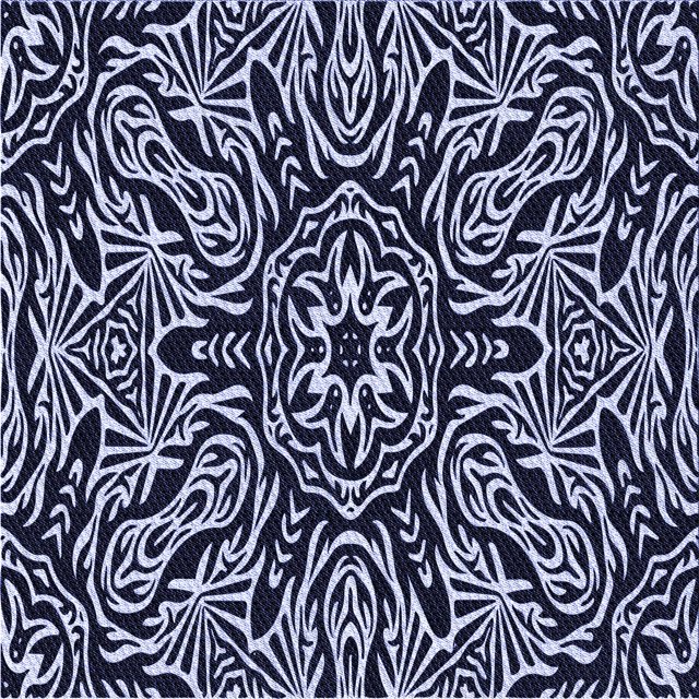 Ahgly Company Tapis d'Intérieur Lavable en Machine Carré Bleu Nuit, 8 Pieds Carré
