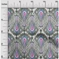 thumbnail image 1 of oneOone Cotton Poplin Fabric Big Motif Ikat Decor Fabric Printed BTY 56 Inch Wide, 1 of 1