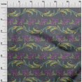 thumbnail image 2 of oneOone Polyester Lycra Feuilles & Imprimé Artistique Floral Tissu par Yard 56 Pouces de Large, 2 of 4