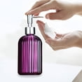 thumbnail image 4 of Glass Dispensing Bottles 1pc Rose Red Glass Hand Soap Dispenser Bottle for Bathroom Kitchen and Office Countertop Refillable Lotion Container with Pump(400mL) Rkxzt, 4 of 8