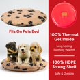 thumbnail image 3 of Pet Heating Pad Microwave Snuggle Warming Safe Outdoor Newborn Kitten Puppy Pet Bed Warmer Gel Reusable Heat Disc Waterproof Heating Disk for Dog Cat Rabbit and Guinea Pig Pet Gifts, 3 of 5