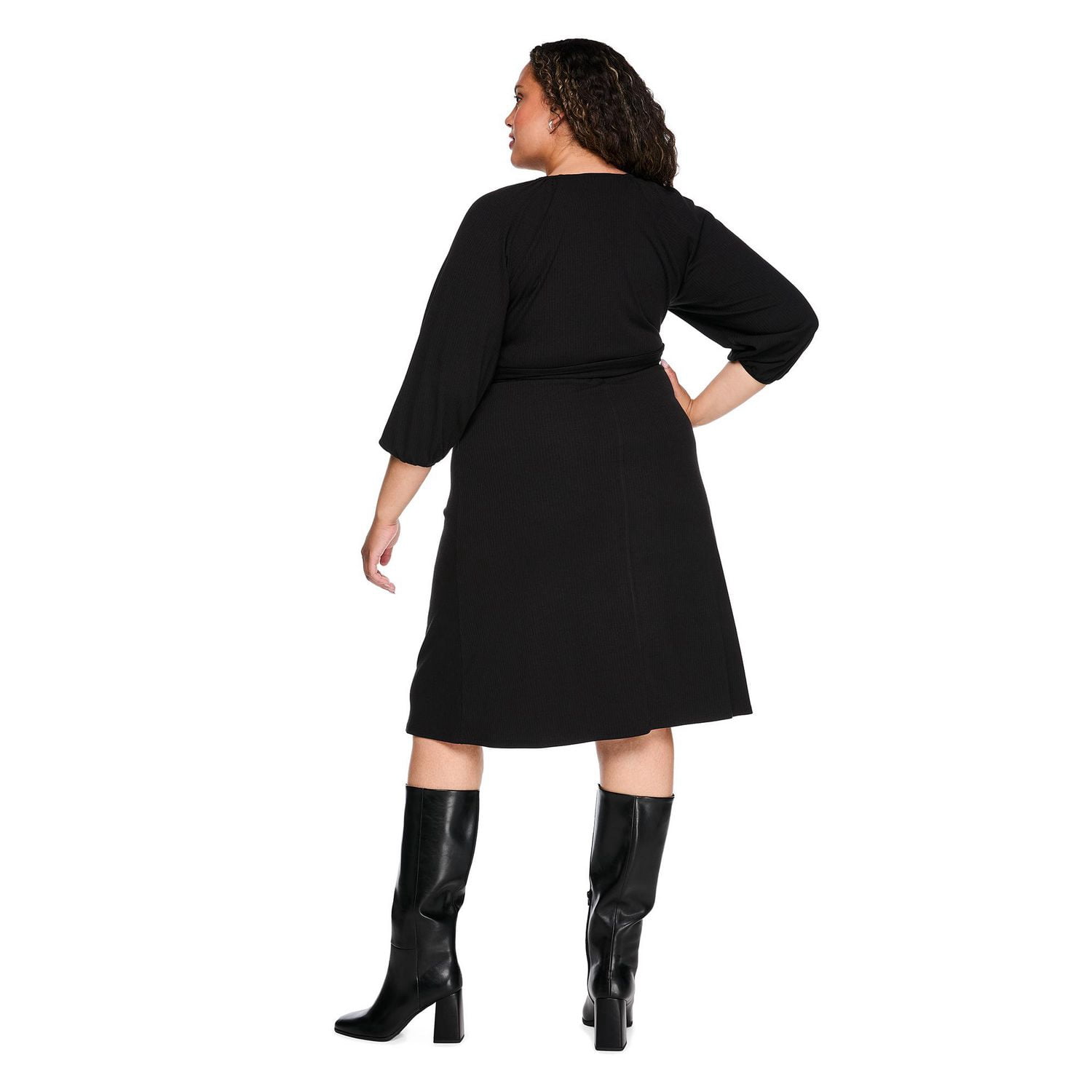 Robe mi-longue en tricot doux Lane Bryant Plus pour femmes