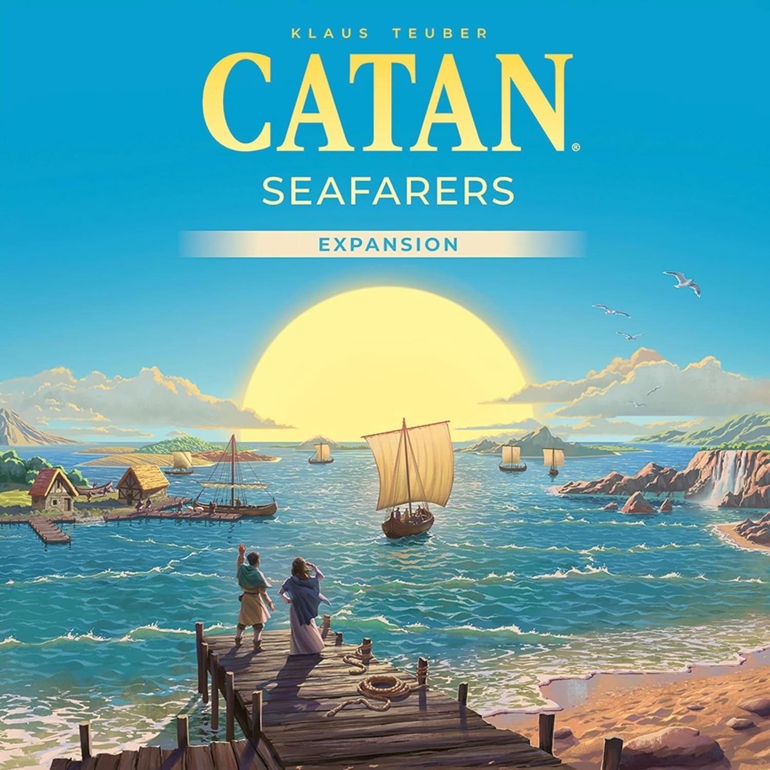 CATAN : Marins (Extension) – 6e Édition – Version Anglaise – Jeu de stratégie (10 ans+), by Asmodee / CATAN Studio