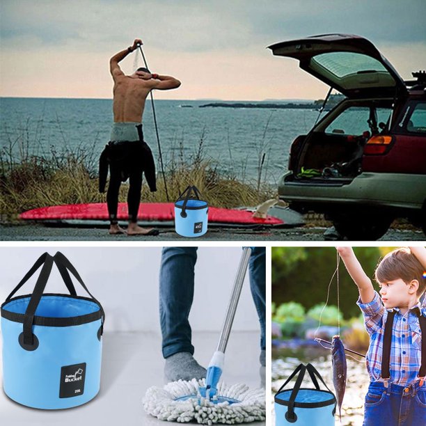 Étanche voiture toilette seau toilette RV extérieur voyage pot maison bateau randonnée longs voyages plage Portable Camping pliant toilette