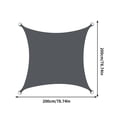 thumbnail image 1 of RXIRUCGD Protection Solaire Bâche Triangulaire pour Jardin Piscine Anti-UV, 1 of 5