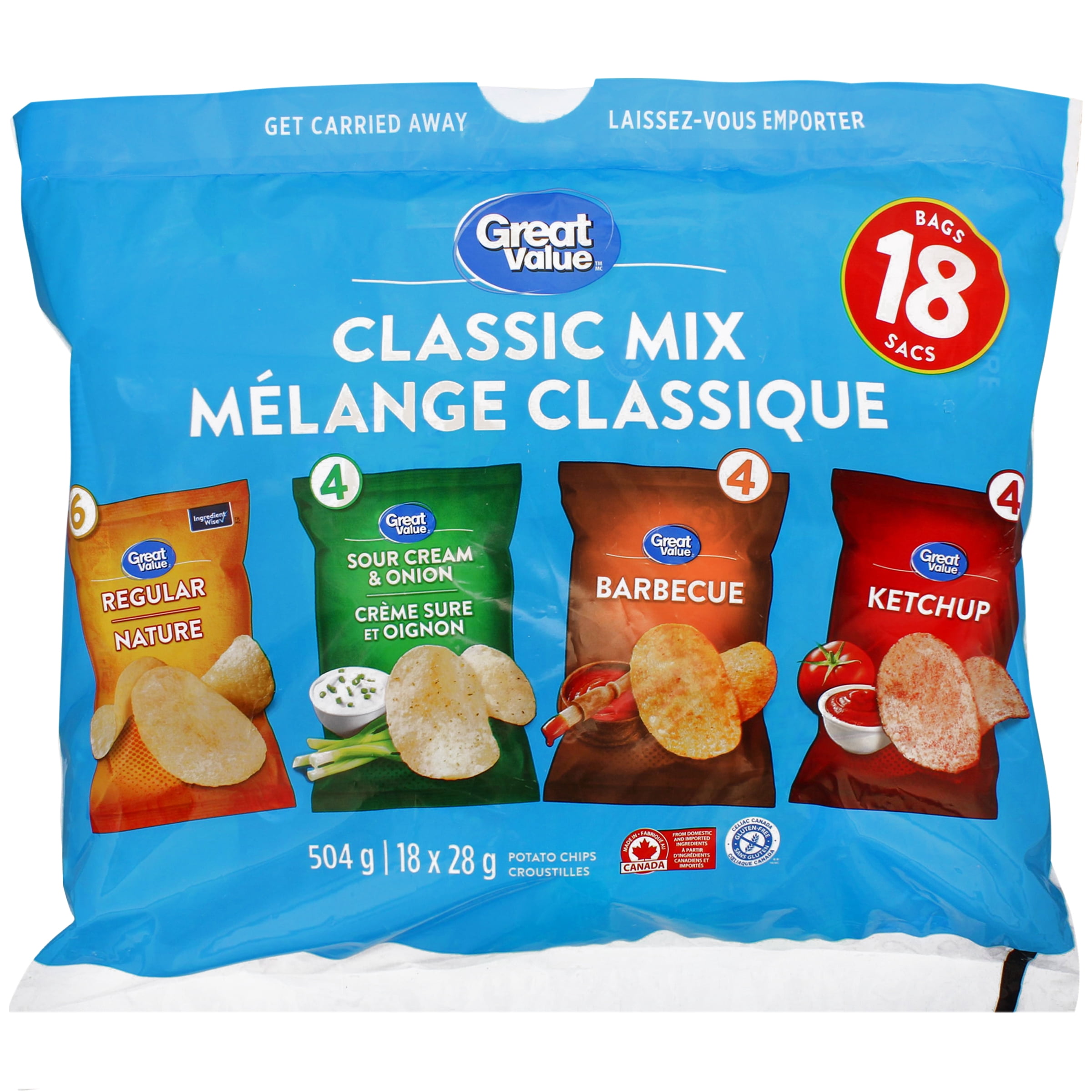 Great Value Classic Mix Potato Chips