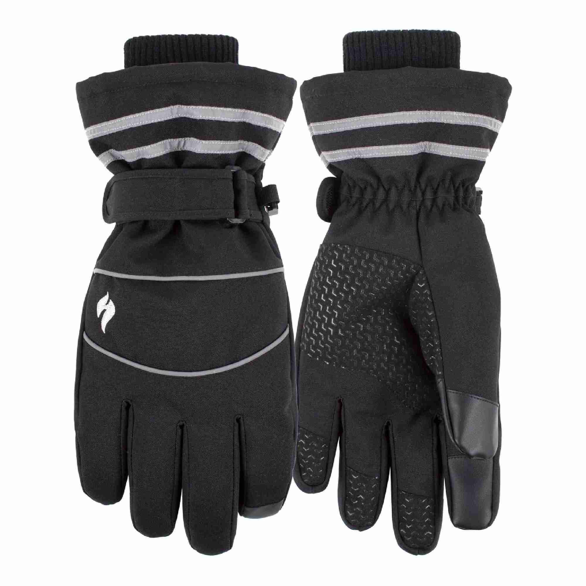 Heat Holders Gants à Écran Tactile pour Hommes Workforce avec Poignets Élastiqués