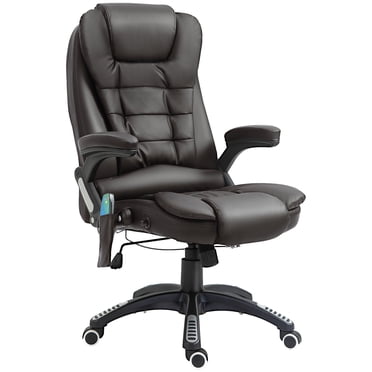 HOMCOM Executive Office Chair w/ Massage and Heat, Computer Chair, Black