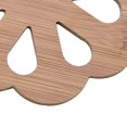 thumbnail image 1 of pitrice Hollow Cartoon Design Cup Mug Hot Pot Table Wooden Pad Heat Insulation Desk Mat Non-slip Plate, 1 of 7