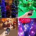 thumbnail image 4 of LSLJS Bande Lumineuse, Guirlande Lumineuse Intelligente RVB Décoration de Noël Bluetooth 4.0 Application Télécommande Musique, Décorations de Noël, 4 of 7