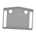 thumbnail image 3 of TISHITA Plateau pour Marchettes, Remplacement d'Artisanat, Plateau Alimentaire Portable pour Repas, Allaitement, Quotidien, Gris, 3 of 8