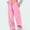 Pink, variant on Miqool Women's Wide Leg Fleece Sweatpants Drawstring Elastic Waist Baggy Athletic Joggers Pants Casual Loose Comfy Lounge Pants with Pockets
