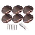 thumbnail image 1 of 6pcs Guitare Tuning Chevilles Boutons S Poignée Boutons pour Accessoires de Guitare - 2, 1 of 8