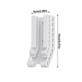thumbnail image 3 of Meitianfacai Rangement de Piles et Organisateur Support de Rangement de Piles AA/AAA Support de Rangement Mural pour Piles 5 et 7, Blanc, 3 of 6