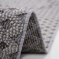 thumbnail image 3 of Tapis d'Intérieur / d'Extérieur 5X7 Gris / Blanc / Médaillon, 3 of 5