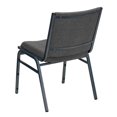 thumbnail image 4 of Bowery Hill Chaise Empilable Contemporaine Rembourrée, Fini Gris, 4 of 7