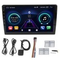 thumbnail image 1 of 10in Car Navigation DVD CD Player Audio Receiver Bluetooth 5.0 Universal for Android 10.1 System, 1 of 5