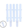 thumbnail image 2 of RXIRUCGD Clôture en Plastique PVC Jardinage Haie Blanche Clôture Décorative Patio Jardin, 2 of 7