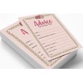 thumbnail image 3 of Inkdotpot FloralAdvice And Wishes Set Of 50 Bridal Shower Advice Game ActivityCards, 3 of 7