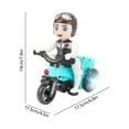 thumbnail image 3 of MZCPSYHA Stunt Electrics Tricycle With Lights And Music Rotating All Directional Motion Toy Vehicle, 3 of 7