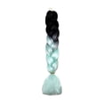 thumbnail image 3 of Gradient Color Women Braid Hair Large Women hair extensions Gradient Braiding Hair Wigs High Temperature Fiber Synthetic Hair Extensions, 3 of 6