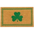 thumbnail image 1 of Northlight Shamrock en coco naturel avec rayures extérieures 18 "x 30", 1 of 6