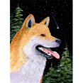 thumbnail image 1 of 11 x 15 in. Shiba Inu Garden Size Flag, 1 of 1