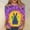 E-Multicolor, variant on Jinhomg Plus Size Shirts for Women 2025 Fashion Easter Day Themed Bunny Print Tops Casual Comfy 3/4 Sleeve Crew Neck Tunic Blouses 90% off Clearance Sale Multicolor M