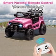 thumbnail image 3 of CazToi 12V Ride On Truck Car with Parent Remote Control, 3 of 9