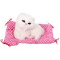 thumbnail image 1 of Jinsinto 1Pcs Super Cute Mini Simulation Sounding Sitting Kittens Cats Plush Toys Doll, 1 of 5