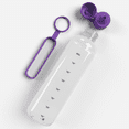 thumbnail image 2 of Smartbottle Bouteille d'Eau Réutilisable Sport Grande, Violet, 1000 ml / 1 L, Lot de 2, 2 of 9