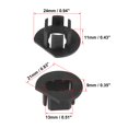 thumbnail image 2 of Unique Bargains 2pcs H1 LED Headlight Adapter Base Bulb Sockets Retainer Holder Universal for Car Auto Black, 2 of 5