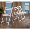 thumbnail image 3 of Ensemble de chaises pliantes Robin 4 pièces Blanc, 3 of 9