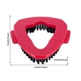 thumbnail image 3 of Tête de Vadrouille Universelle Triangulaire Brosse de Remplacement Accessoires de Nettoyage compatible avec Machine Éponges Mousse Vaporisateur Naturel Brosse à Vaisselle Éponge en Silicone, 3 of 4
