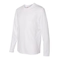 thumbnail image 4 of Hanes T-Shirt à Manches Longues pour Hommes Cool DRI Performance - Meilleur Vendeur, TP, Blanc, 4 of 4