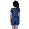 thumbnail image 3 of Moomaya Pyjama en Coton pour Femmes, Ensemble de Nuit 2 Pcs avec Shorts, Ensembles de Pyjama avec Shorts, 3 of 7