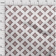 thumbnail image 3 of oneOone Rayonne Brun Tissu Bloc Robe Tissu Tissu Impression Tissu par la Cour 56 Pouces de Large, 3 of 5