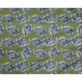 thumbnail image 4 of oneOone Polyester Lycra Fabric Leaves & Floral Block Printed Craft Fabric BTY 56 Inch Wide, 4 of 4