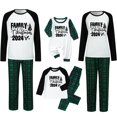 thumbnail image 4 of TIMIFIS Pyjamas de Noël pour Femmes Ensembles de Pyjamas Assortis pour la Famille Femmes Décontracté de Noël Imprimé Col Rond Manches Longues Haut et Pantalon Long Tenue d'Intérieur Cadeaux de Noël, 4 of 6