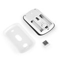 thumbnail image 2 of 2.4G Wireless Mouse Wireless Full Touch Optical Mouse Creative mouse White, 2 of 8