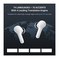 thumbnail image 2 of Écouteurs Traducteurs M6, 144 Langues, Appareil de Traduction Bidirectionnel en Temps Réel, 2 of 6