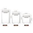 thumbnail image 2 of Vacuum Coffee Canister,Stainless Steel Airtight Coffee Storage Containers Set for Coffee Grounds, 2 of 7