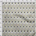 thumbnail image 3 of oneOone Viscose Jersey Fabric Tree Style Ikat Print Fabric By The Yard 60 Inch Wide, 3 of 5